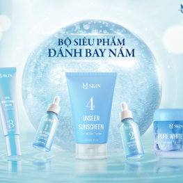 Combo Nám MQ Skin tặng kèm Bột Rửa Mặt MQSkin