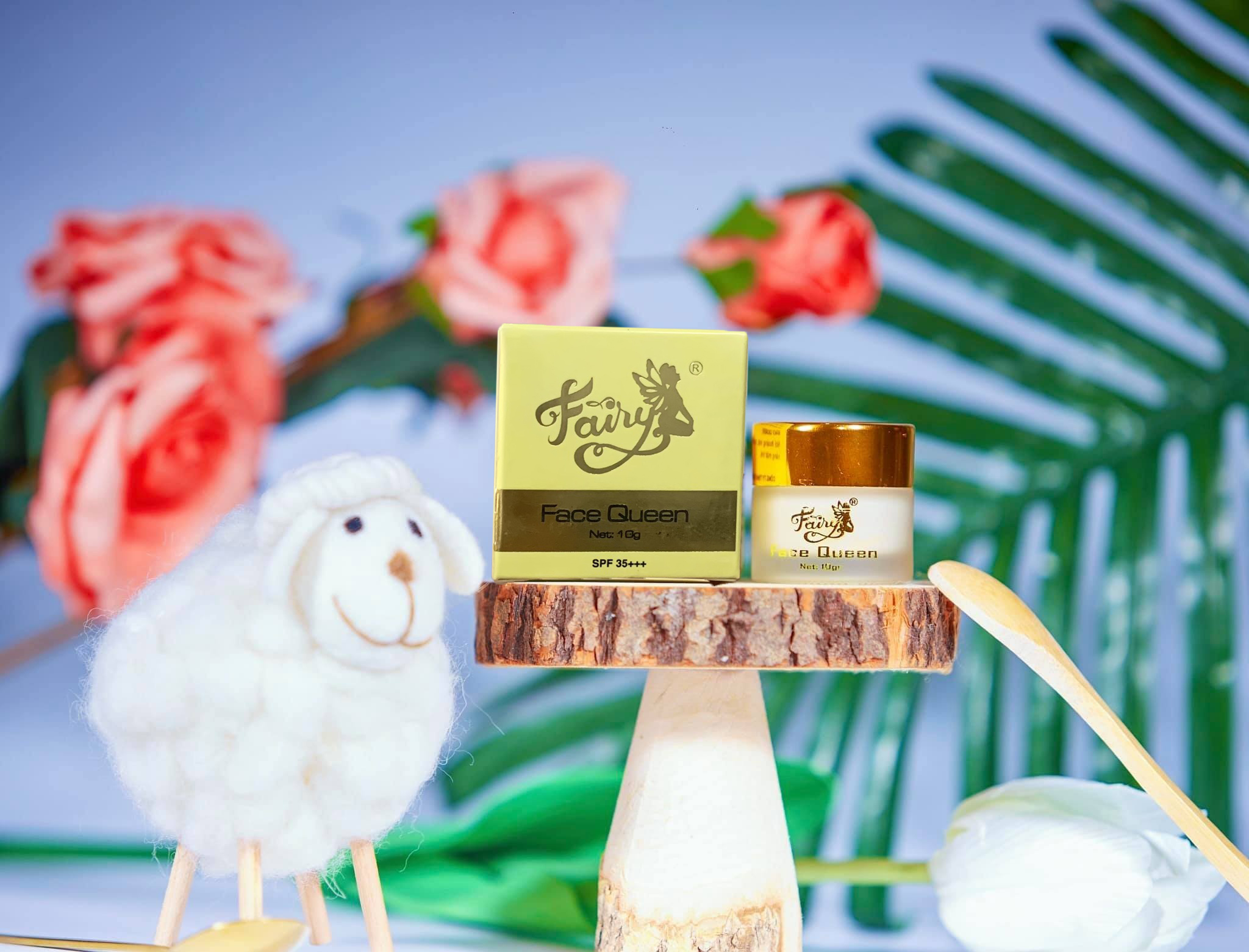 Kem Face Queen Dưỡng Trắng Da Mặt Cao Cấp Fairy Cosmetics Phiên Bản Mini 10gr 8 Kem Face Queen Dưỡng Trắng Da Mặt Cao Cấp Fairy Cosmetics Phiên Bản Mini 10gr