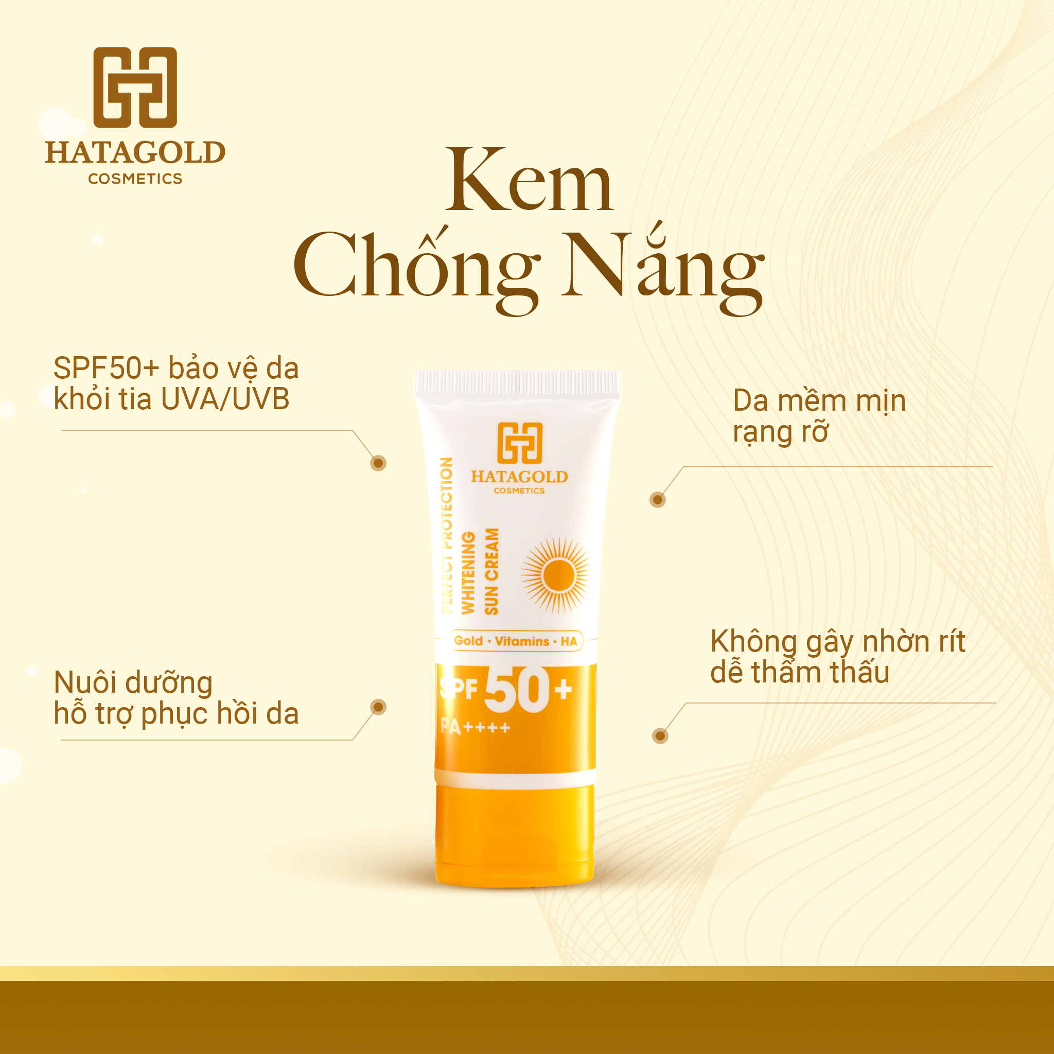 Bảng giá sỉ kem Chống Nắng Cúc La Mã Hatagold Cosmetics 9 Bảng giá sỉ kem Chống Nắng Cúc La Mã Hatagold Cosmetics