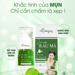 Serum Giảm Mụn Rau Má Mỹ Phẩm N Collagen