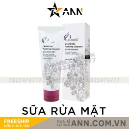 Sữa Rửa Mặt Than Hoạt Tính Charme Charcoal Purifying Cleanser - 8809085103123