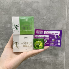 Combo Kem Face Giảm Mụn Thâm SON Cosmetics Chính Hãng