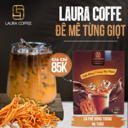 Cà Phê Đông Trùng Hạ Thảo Laura Coffee Nhật Kim Anh Chính Hãng