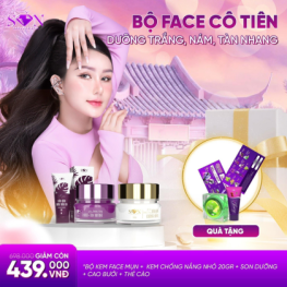 Bộ Face Cô Tiên Dưỡng Trắng Nám SON Cosmetic