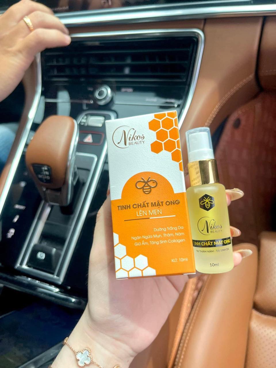 Serum Tinh Chất Mật Ong Lên Men Nikos Beauty Phiên Bản Mới 5 Serum Tinh Chất Mật Ong Lên Men Nikos Beauty Phiên Bản Mới