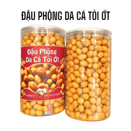 Đậu Phộng Da Cá Tỏi Ớt Thơm Ngon 500g - 8936208931117