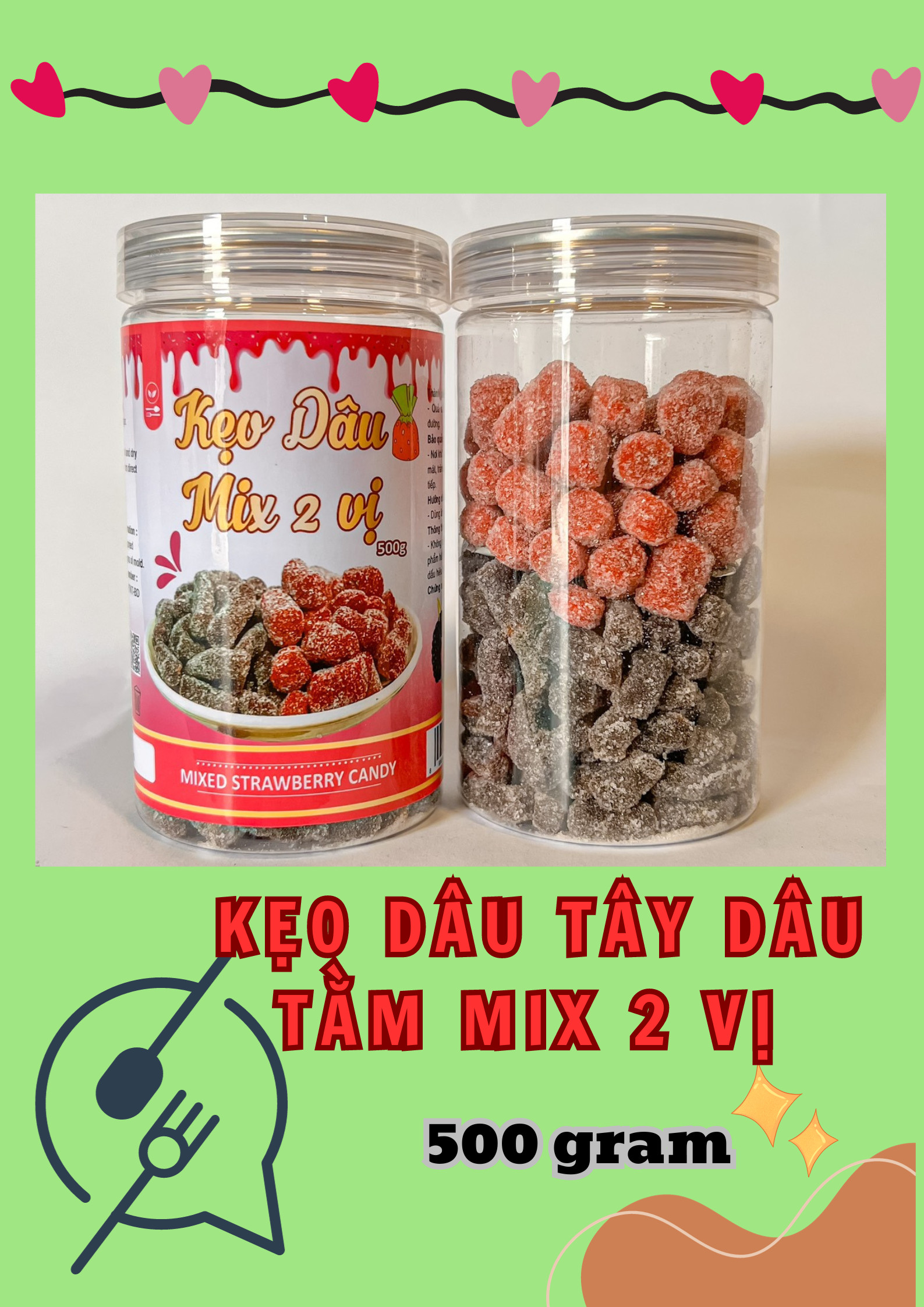 Đánh giá kẹo Dâu Mix Dâu Tầm Loại Ngon 500g 3 Đánh giá kẹo Dâu Mix Dâu Tầm Loại Ngon 500g