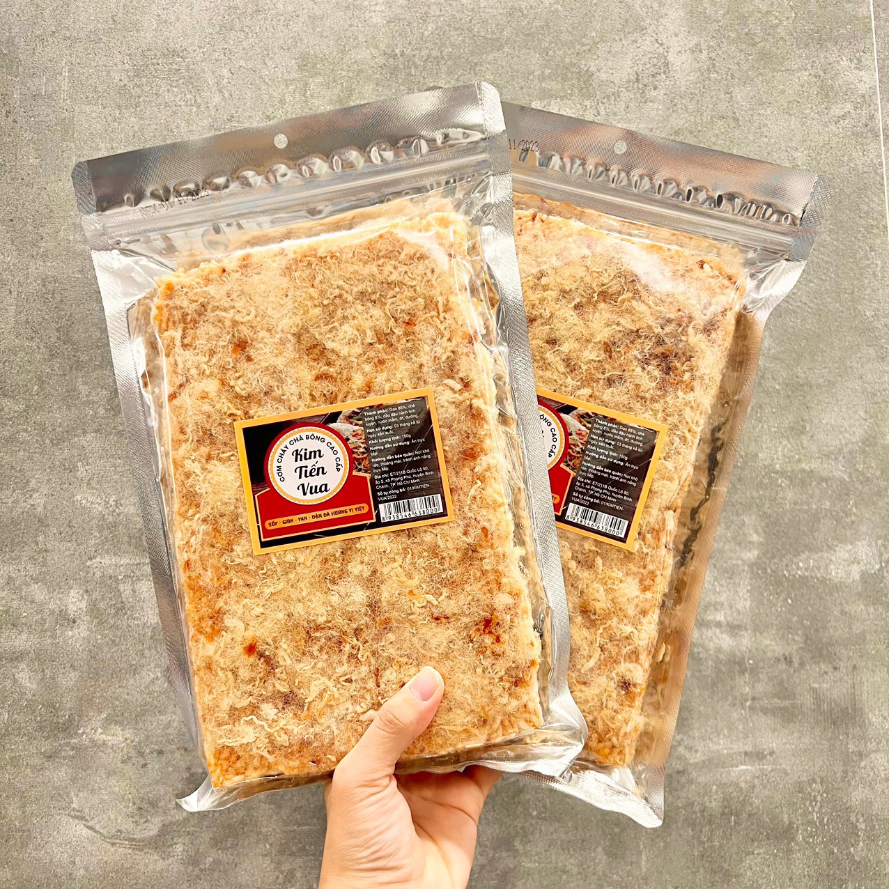 Phân phối cơm Cháy Chà Bông Tiến Vua Thơm Ngon Giòn Rụm 180g 3 Phân phối cơm Cháy Chà Bông Tiến Vua Thơm Ngon Giòn Rụm 180g