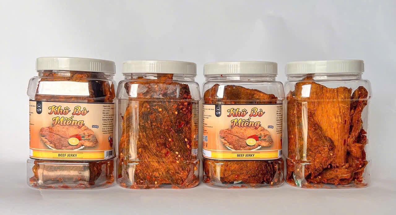 22564-z4829041722040-e77e6efd9af28c67bf7f5e4812bde88e-1.jpg Khô Bò Miếng Loại Đặc Biệt 500g - Hộp - KBM500