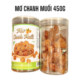 Mơ Chanh Muối Thơm Ngon 450g Hộp Pet - 8936208930721