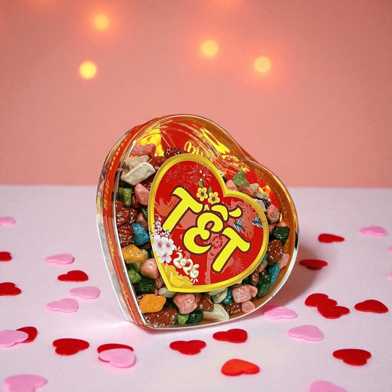 Phân phối kẹo Sỏi Đá Socola Hộp Trái Tim 350g Hộp Quà Tết 2026 6 Phân phối kẹo Sỏi Đá Socola Hộp Trái Tim 350g Hộp Quà Tết 2026