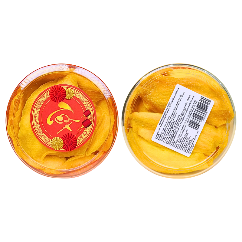 Xoài Sấy Dẻo Hộp Tròn Nhỏ Thơm Ngon 350g - Hộp Quà Tết 2026 12 Xoài Sấy Dẻo Hộp Tròn Nhỏ Thơm Ngon 350g - Hộp Quà Tết 2026