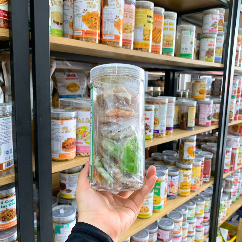 Sỉ kẹo Dừa Cuộn Bánh Phồng Mix 7 Vị Thơm Ngon 300g Hộp 7 Sỉ kẹo Dừa Cuộn Bánh Phồng Mix 7 Vị Thơm Ngon 300g Hộp