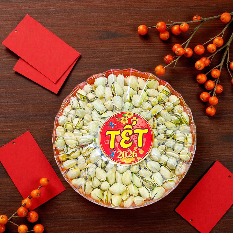 Hộp Quà Tết Hạt Dẻ Cười 400g - Hộp Sun Khía 6 Hộp Quà Tết Hạt Dẻ Cười 400g - Hộp Sun Khía