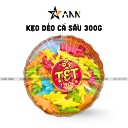Hộp Quà Tết Kẹo Dẻo Cá Sấu 300g - Hộp Sun Khía Hộp Quà Tết 2026 - 8936208933852