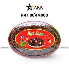 Hộp Quà Tết Hạt Dưa Loại Ngon 400g - Hộp Ovan - HDHO