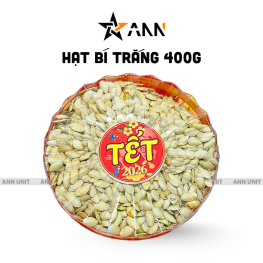 Hộp Quà Tết Hạt Bí Trắng 400g - Hộp Sun Khía Hộp Quà Tết 2026 - 8936208933838