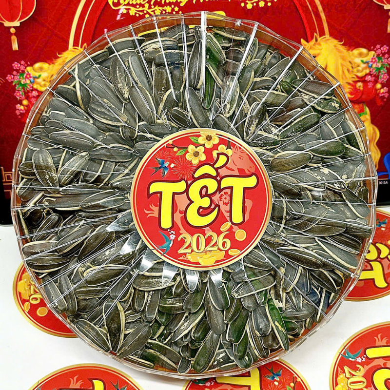Hộp Quà Tết Hạt Hướng Dương 300g - Hộp Sun Khía 7 Hộp Quà Tết Hạt Hướng Dương 300g - Hộp Sun Khía