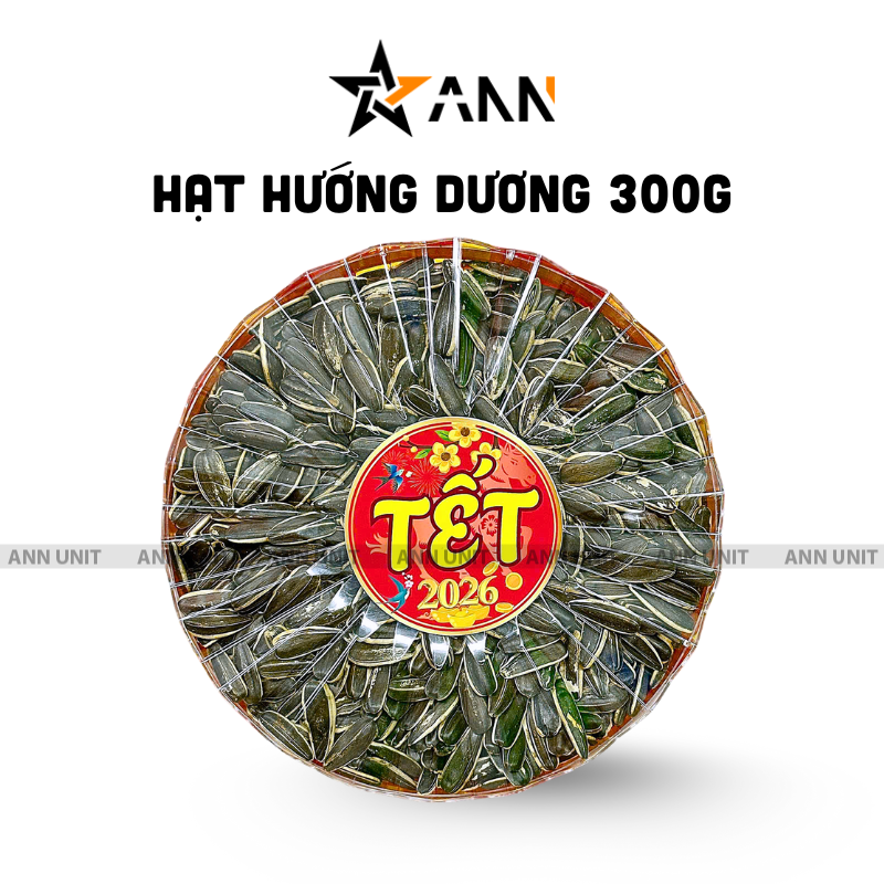 Hộp Quà Tết Hạt Hướng Dương 300g - Hộp Sun Khía 1 Hộp Quà Tết Hạt Hướng Dương 300g - Hộp Sun Khía