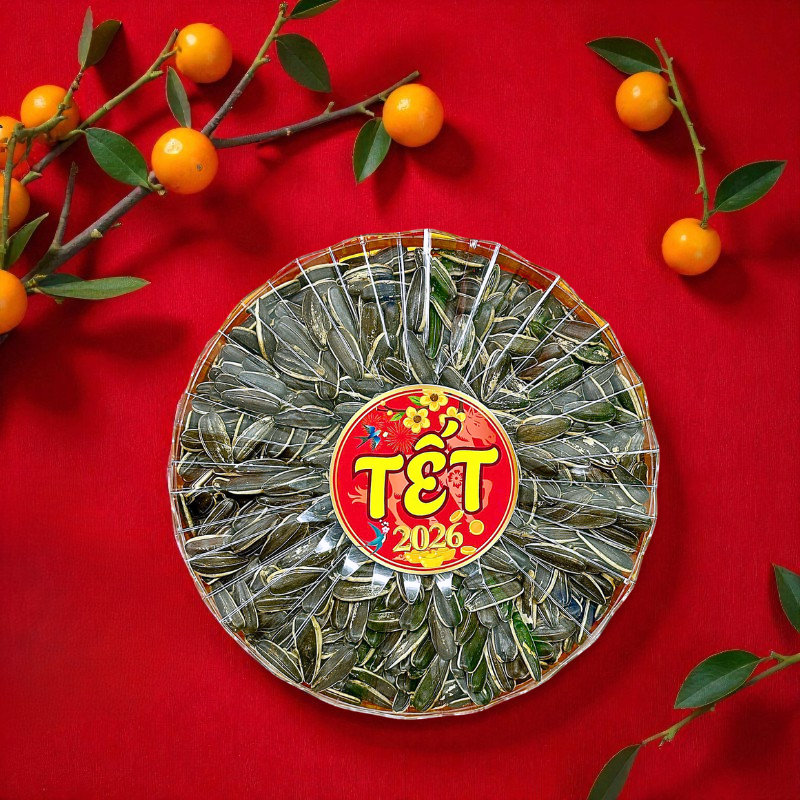 Hộp Quà Tết Hạt Hướng Dương 300g - Hộp Sun Khía 6 Hộp Quà Tết Hạt Hướng Dương 300g - Hộp Sun Khía