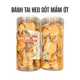 Bánh Tai Heo Sốt Mắm Ớt Thơm Ngon 250g Hộp - 8936208930356