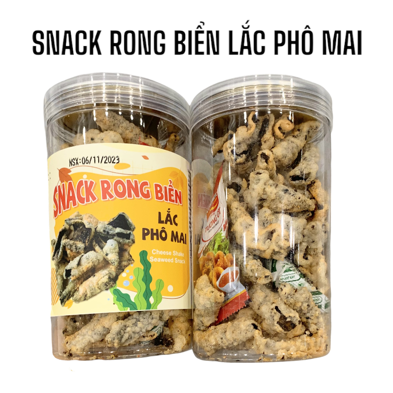 Bảng giá sỉ snack Rong Biển Lắc Phô Mai Thơm Ngon 180g 1 Bảng giá sỉ snack Rong Biển Lắc Phô Mai Thơm Ngon 180g