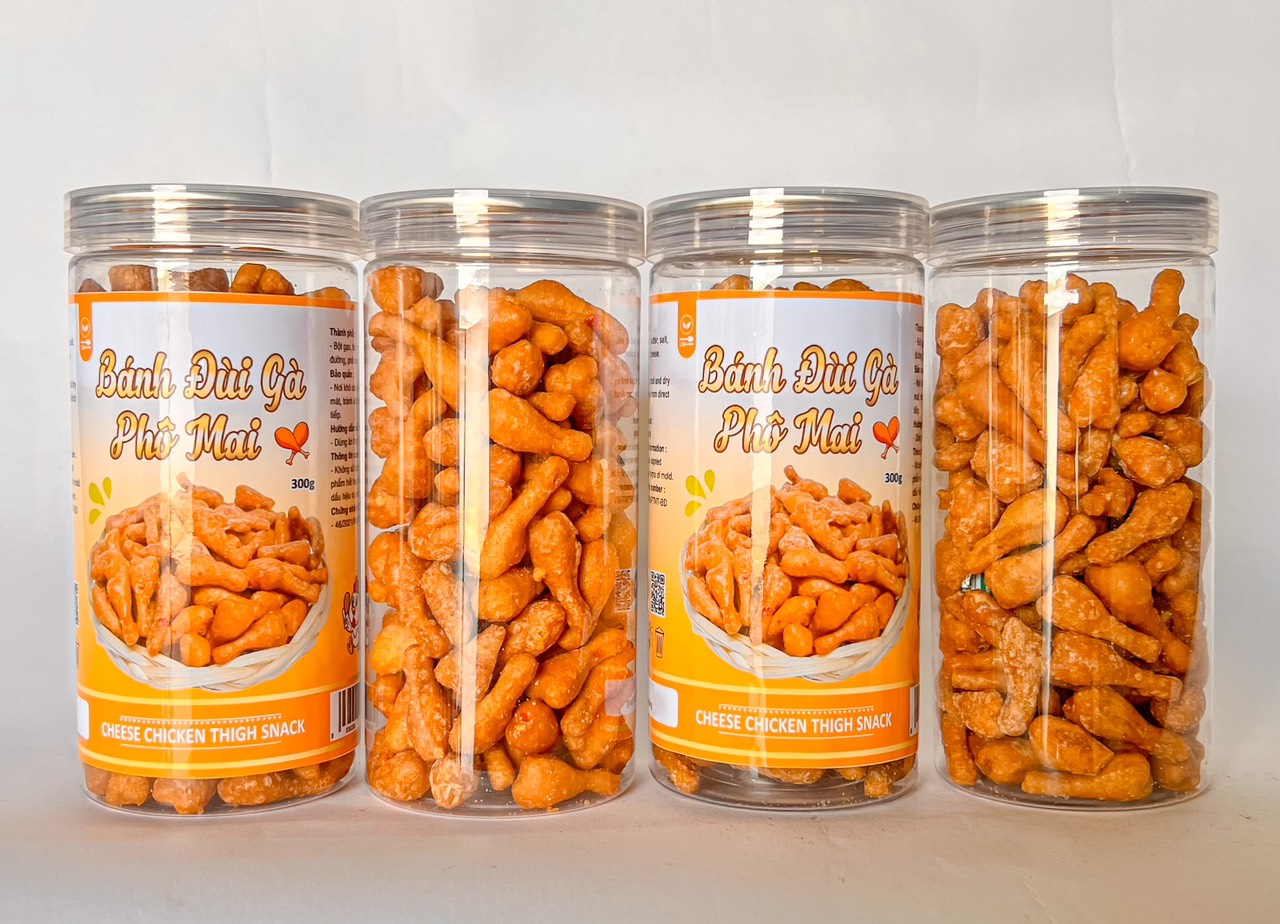 Bánh Đùi Gà Phô Mai Thơm Ngon 300g 2 Bánh Đùi Gà Phô Mai Thơm Ngon 300g