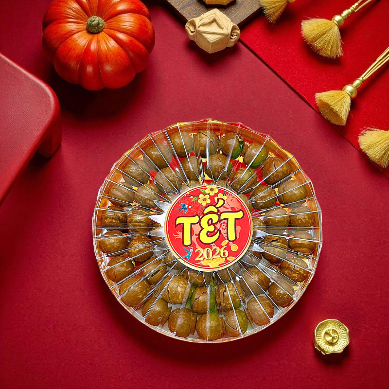 Sỉ hộp Quà Tết Hạt Macca Tây Nguyên 400g - Hộp Sun Khía 6 Sỉ hộp Quà Tết Hạt Macca Tây Nguyên 400g - Hộp Sun Khía