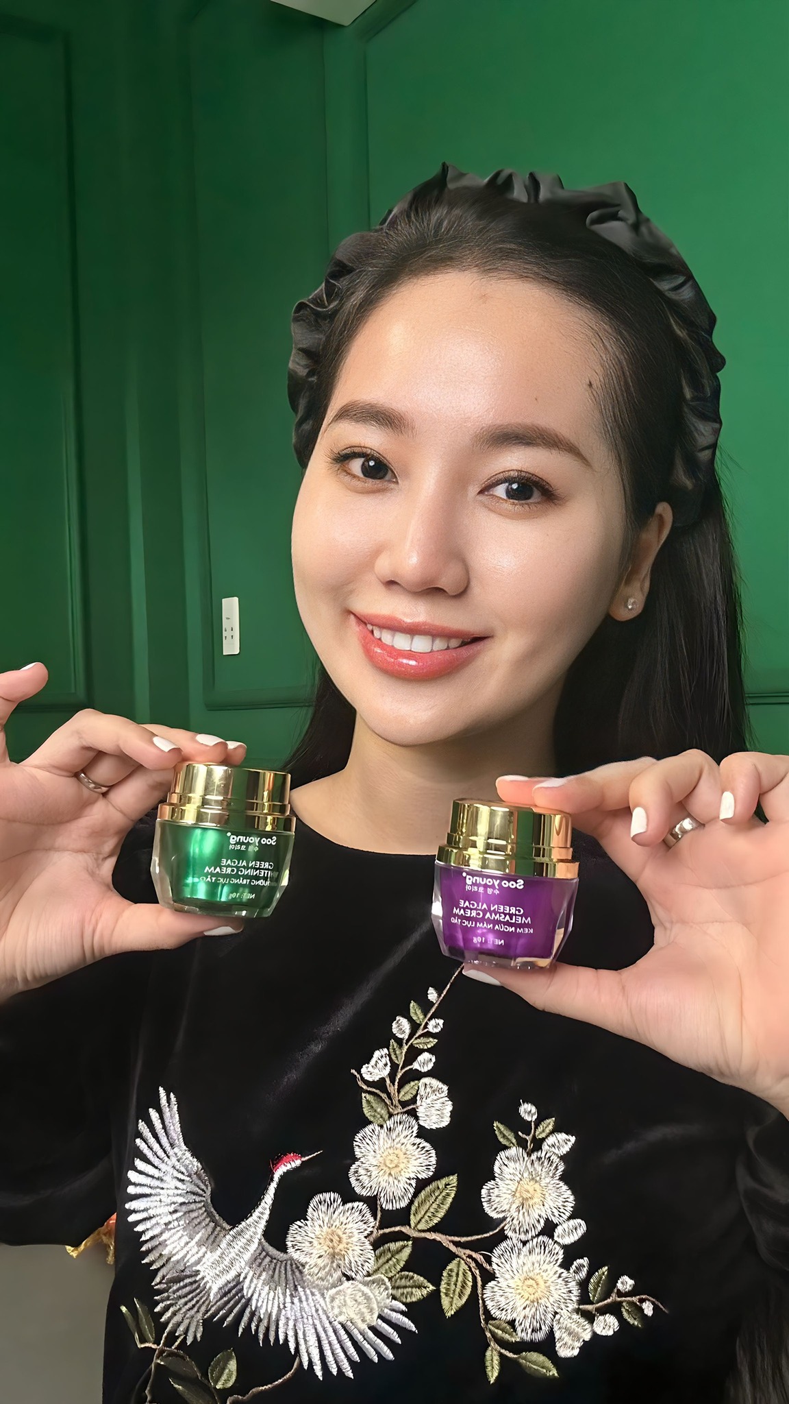 Phân phối kem Face Tím Giảm Nám Soo Young Mini Green Algae Melasma Cream 6 Phân phối kem Face Tím Giảm Nám Soo Young Mini Green Algae Melasma Cream