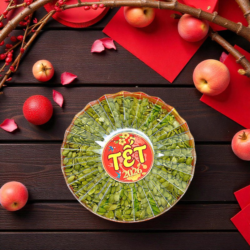 Phân phối hộp Quà Tết Hạt Bí Xanh Sấy Mộc Thơm Ngon 500g - Hộp Sun Khía 6 Phân phối hộp Quà Tết Hạt Bí Xanh Sấy Mộc Thơm Ngon 500g - Hộp Sun Khía