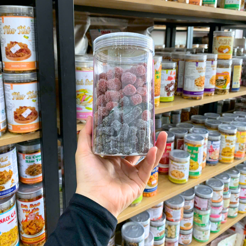 Kẹo Dâu Mix 2 Vị Thơm Ngon Hộp 5 Kẹo Dâu Mix 2 Vị Thơm Ngon Hộp