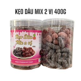 Kẹo Dâu Mix 2 Vị Thơm Ngon - 8936208930455