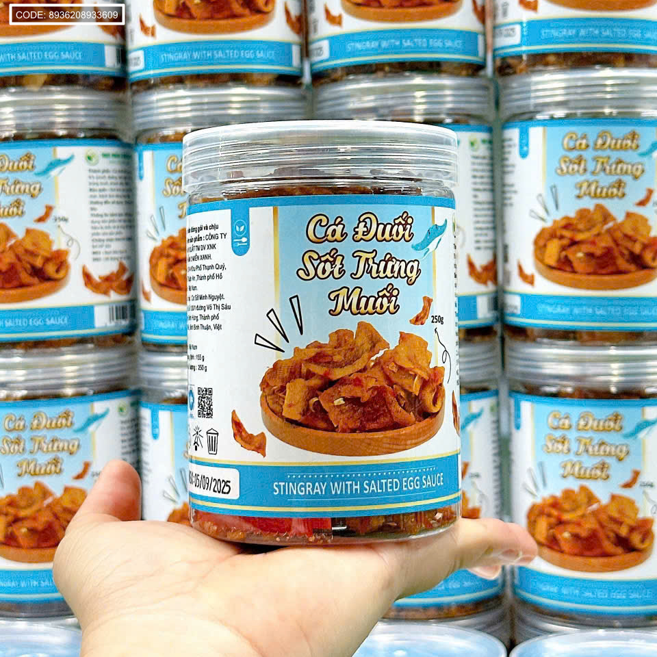 23113_z7208851964740-d260baadd59dcf744858cf79a19651f3_20251110162553.png Cá Đuối Sốt Trứng Muối Thơm Ngon 250g - 8936208933609