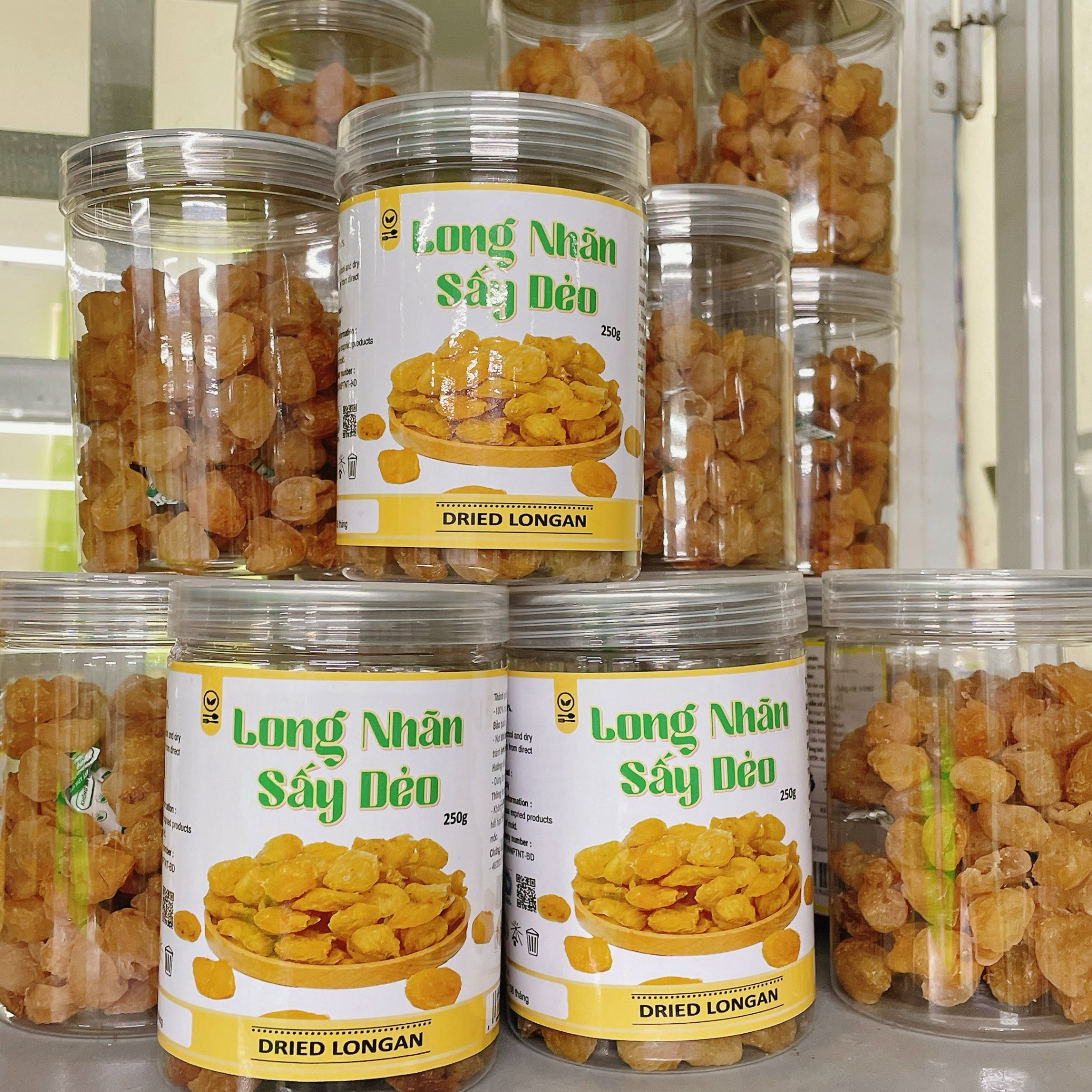 Sỉ long Nhãn Sấy Dẻo Loại Ngon 250g Hộp 4 Sỉ long Nhãn Sấy Dẻo Loại Ngon 250g Hộp