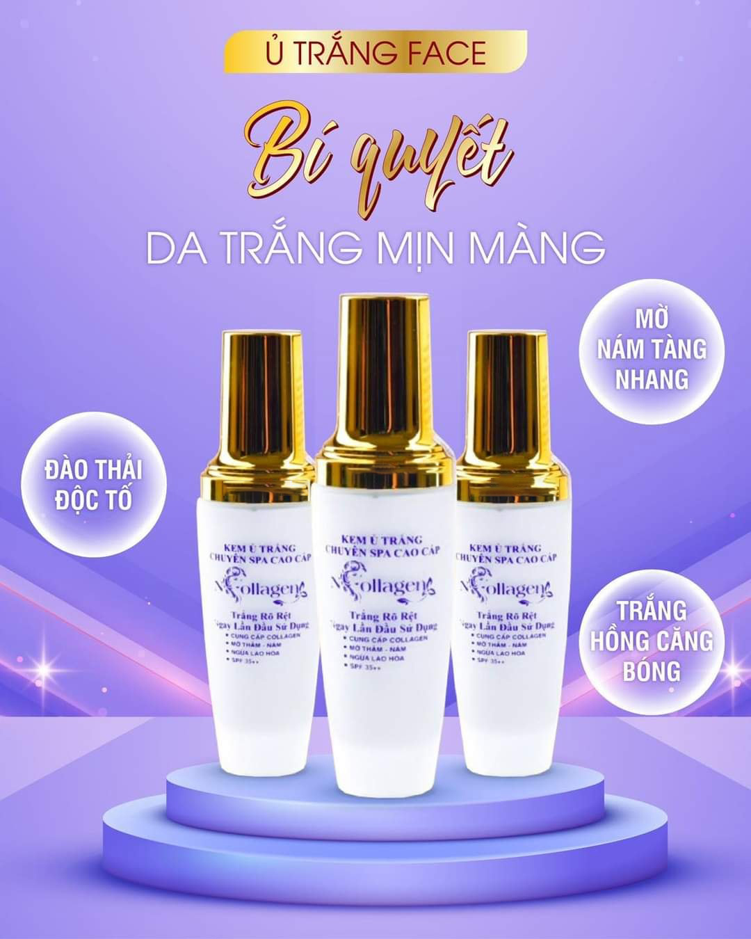 Đánh giá kem Ủ Trắng Face N Collagen Chuyên Spa Cao Cấp