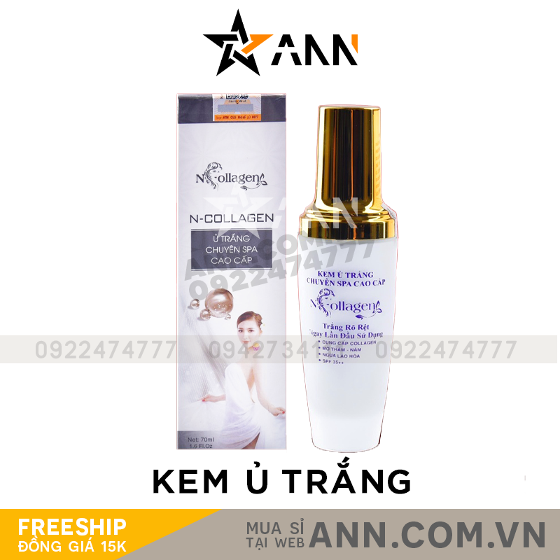 Đánh giá kem Ủ Trắng Face N Collagen Chuyên Spa Cao Cấp