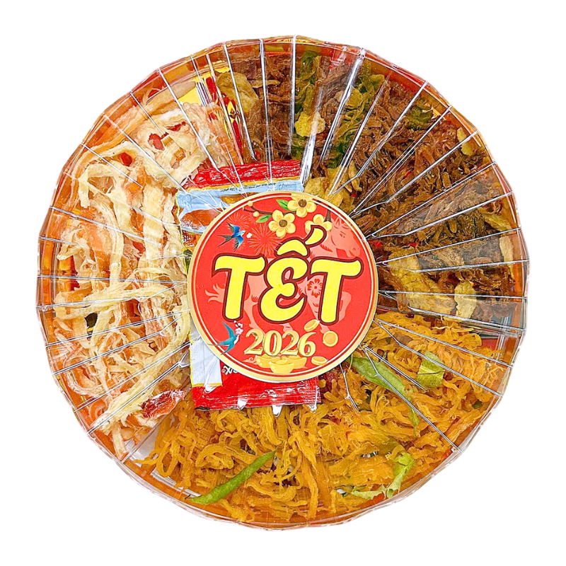 Set Khô Mix 3 Vị (Khô Mực - Khô Heo - Khô Gà) Hộp Sun Khía 250g 5 Set Khô Mix 3 Vị (Khô Mực - Khô Heo - Khô Gà) Hộp Sun Khía 250g