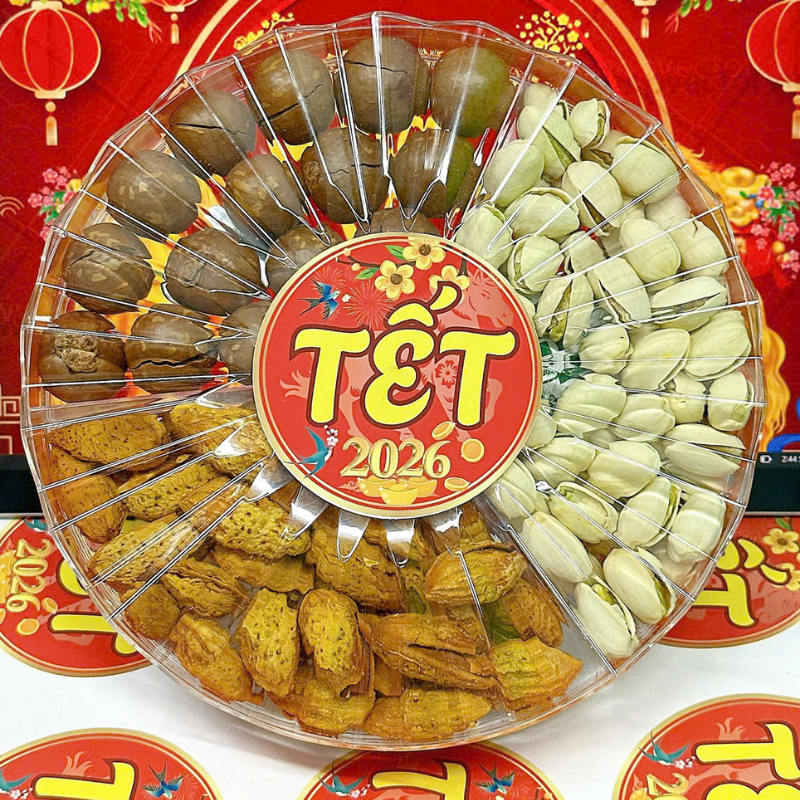 Hộp Quà Tết Set Hạt Dinh Dưỡng Tam Vị 350g - Hộp Sun Khía 13 Hộp Quà Tết Set Hạt Dinh Dưỡng Tam Vị 350g - Hộp Sun Khía