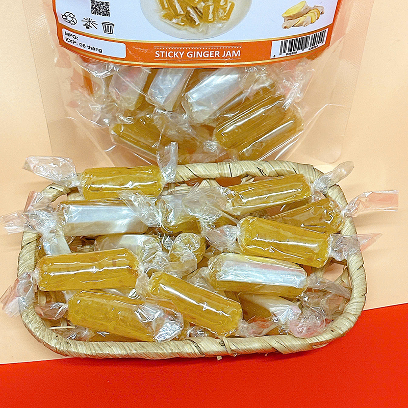 23378_z6125809312528-47f00029c9ecf0fe54a0069c88fcdef7_20241214100832-2.jpg Mứt Gừng Viên Dẻo Túi Zip 300g - MGSDTZ