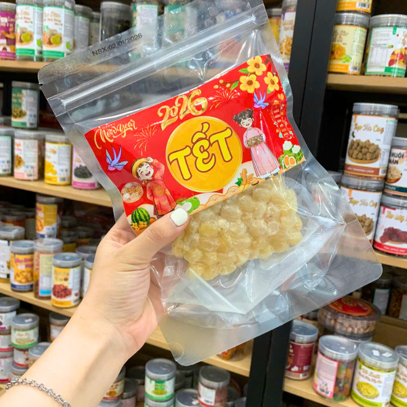 Phân phối mứt Hạt Sen Túi Zip 300g - Mứt Hạt Sen Tết 5 Phân phối mứt Hạt Sen Túi Zip 300g - Mứt Hạt Sen Tết