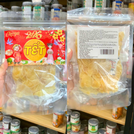 Mứt Gừng Lát Túi Zip 300g -Mứt Gừng Tết - MGHCK