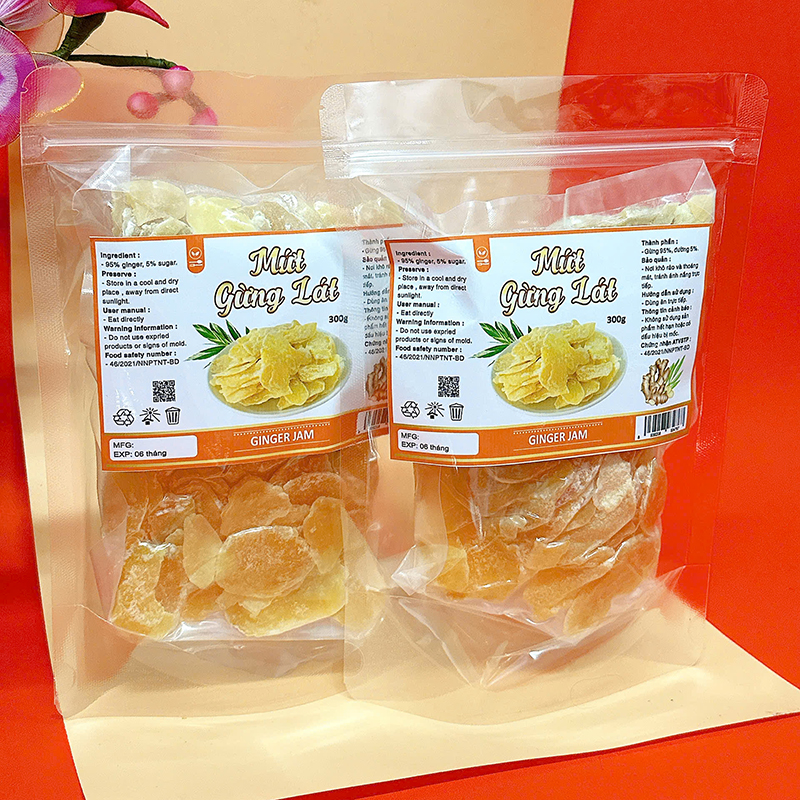 23387_z6125811142369-44fc6e4454bdfb89f9620752b3ea100b_20241213163549.jpg Mứt Gừng Lát Túi Zip 300g - MGHCK