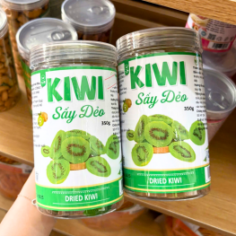 Kiwi Sấy Dẻo Thơm Ngon 350g Hộp Pet - KWSD350