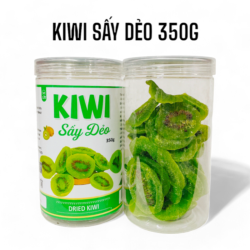 Kiwi Sấy Dẻo Thơm Ngon 350g 1 Kiwi Sấy Dẻo Thơm Ngon 350g