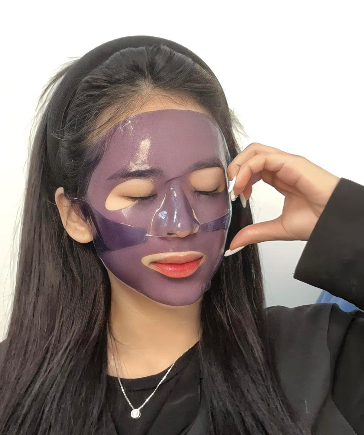 23596-426570576-945790483774887-2241438985984878884-n-1.jpg Mặt Nạ Thạch Collagen Meea Organic Màu Tím Bakuchiol Retinol Mask Hộp 5 Miếng - 8938534672467