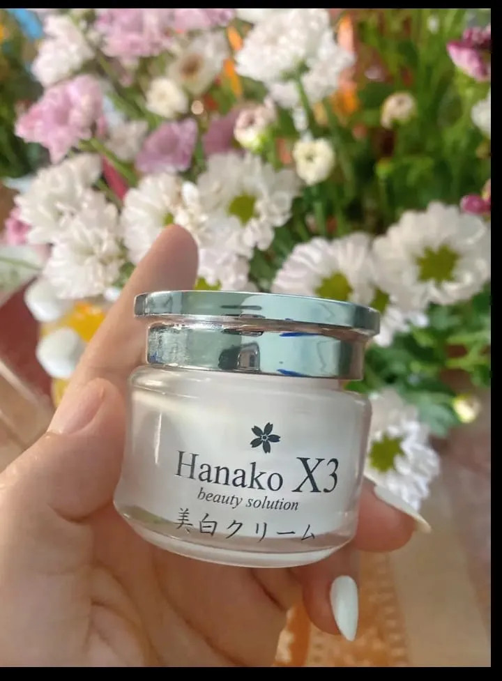 23691-z5241731718253-b3b8d34da209b29a714db7dcfd8502d1-1.jpg Kem Face Hanako X3 Beauty Solution Dưỡng Trắng Da - 4902554110616