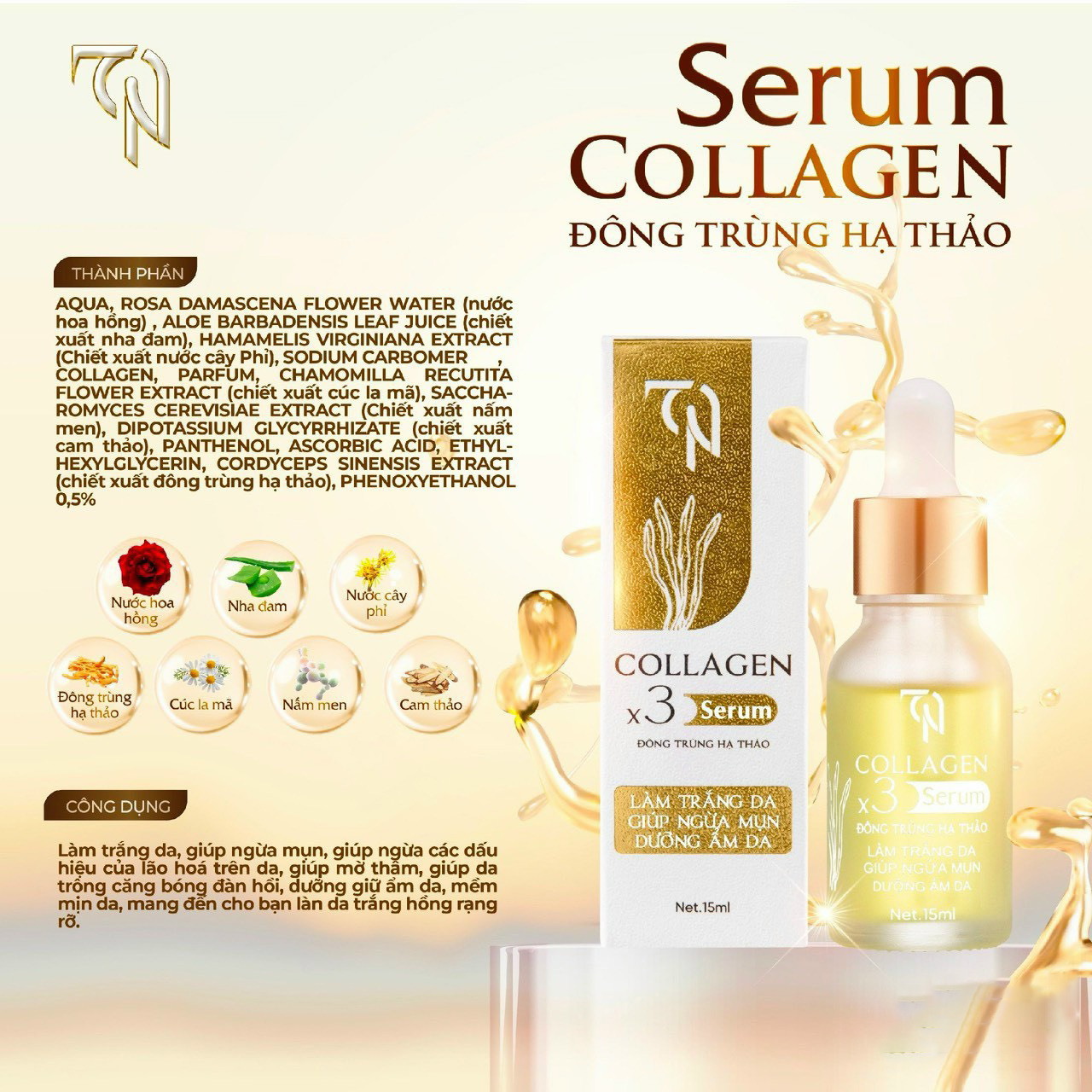 Combo Kem Face Ngày Collagen X3 TN Mỹ Phẩm Đông Anh 15 Combo Kem Face Ngày Collagen X3 TN Mỹ Phẩm Đông Anh