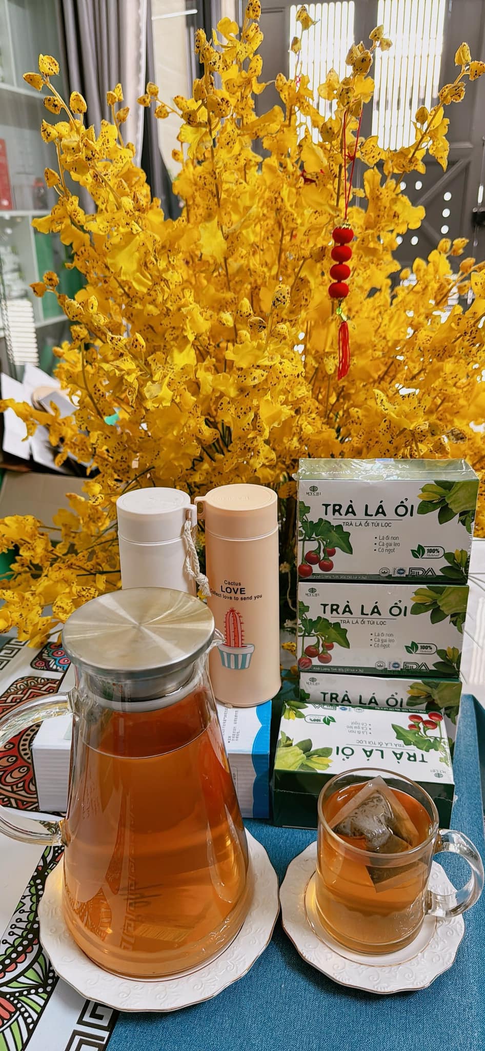 24231_440581748-934572705130612-677395200956717170-n_20240508124154-4.jpg Trà Lá Ổi Mychi Hộp 30 gói - 8938524452420