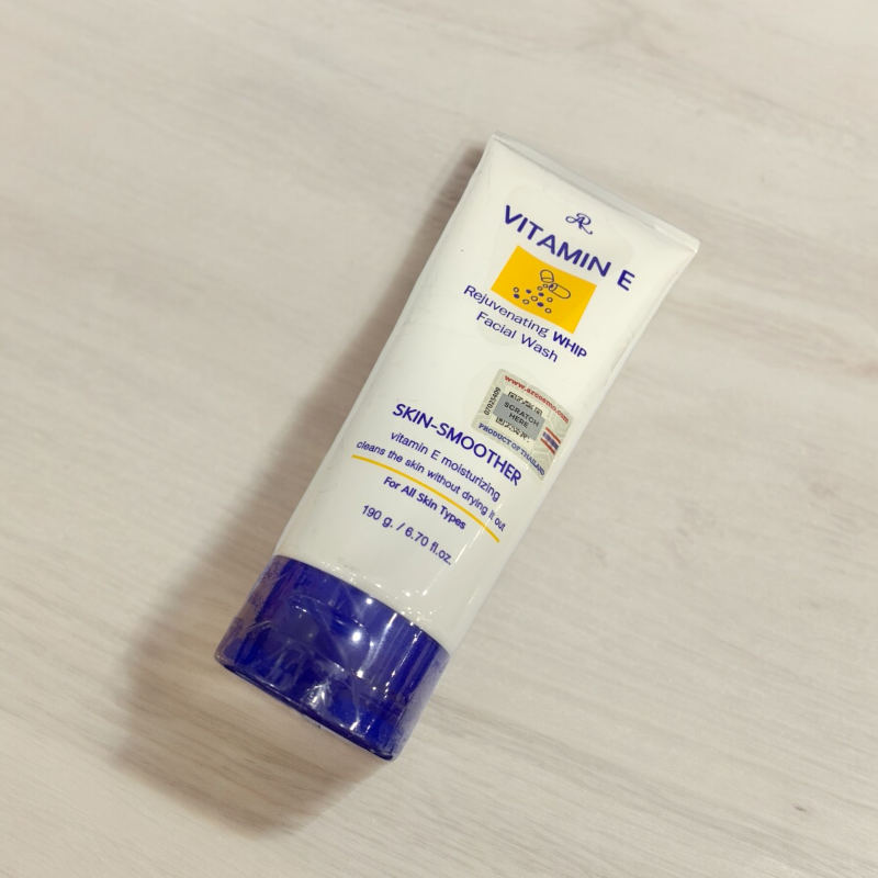 Sữa Rửa Mặt Vitamin E AR Thái Lan Tuýp 190g 6 Sữa Rửa Mặt Vitamin E AR Thái Lan Tuýp 190g