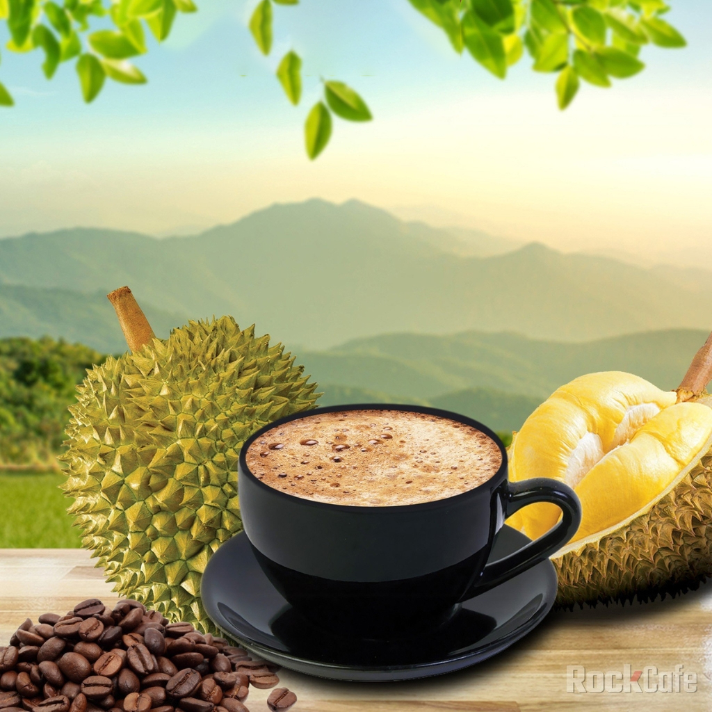 24515_vn-11134207-7r98o-lvo21bz74kii4f_20240612094833-2.jpg Cà Phê Sầu Riêng Durian RockCafe Túi 30 Gói - 8935211600751